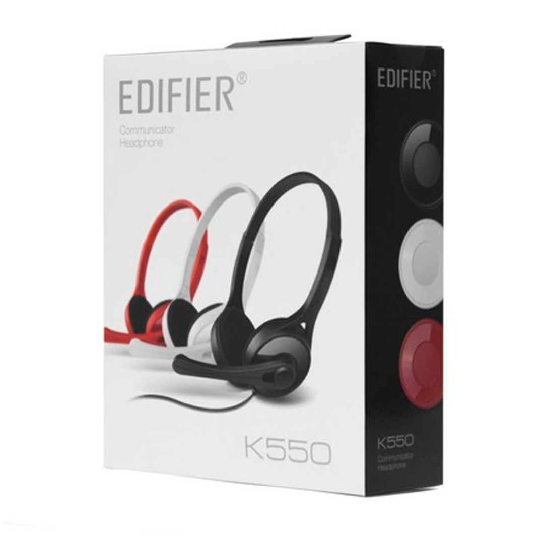 Гарнитура Edifier K550, диапазон частот 20-20000 Гц, черная / Гарнитуры №3