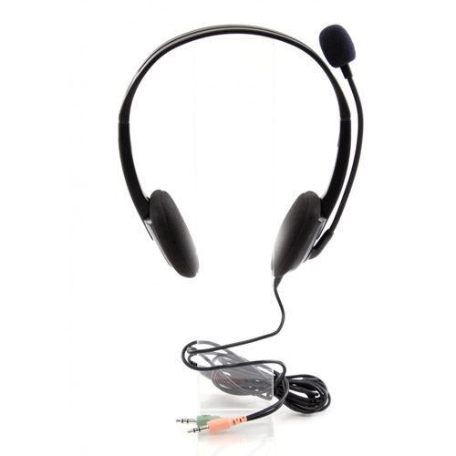 Гарнитура Microlab K220, диапозон частот 30-16000 Гц, черная / Гарнитуры