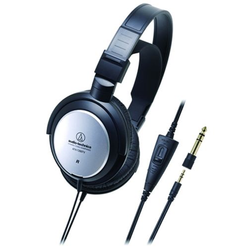 Наушники Audio-Technica ATH-T200 TV, диапазон частот 20 - 22000 Гц, черный / Наушники