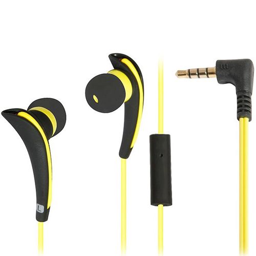Гарнитура Ritmix RH-187M, диапозон частот 20-20000 Гц, черно-желтая / Гарнитуры