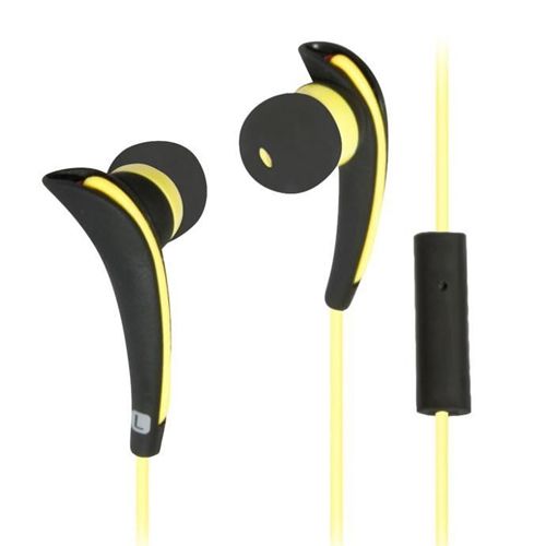 Гарнитура Ritmix RH-187M, диапозон частот 20-20000 Гц, черно-желтая / Гарнитуры №4