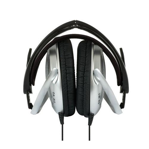 Наушники Koss UR40, диапазон частот 15-22000 Гц, серебряный / Наушники №4