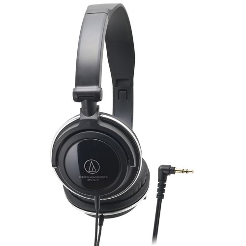 Наушники Audio-Technica ATH-SJ11BK, диапозон частот 15-22000 Гц, черные / Наушники