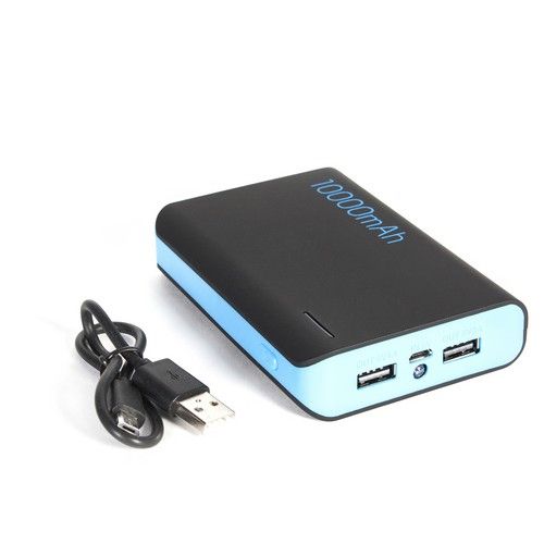 Портативное зарядное устройство, SVC, UPB-807B, LED-фонарик, кабель Micro USB в комплекте, черный / Портативные зарядные устройства №2