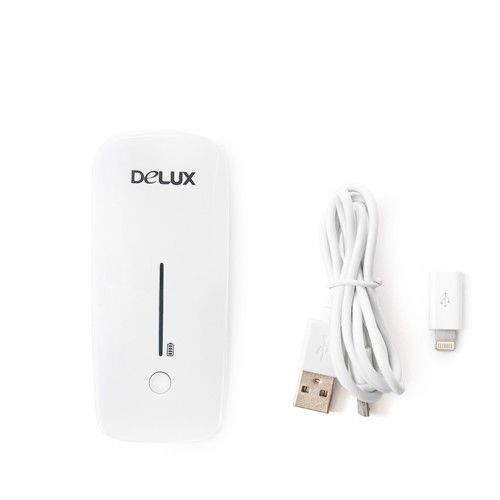 Портативное зарядное устройство Delux DLP-09, 5200 mAh, 7 степеней защиты, белое / Портативные зарядные устройства №3