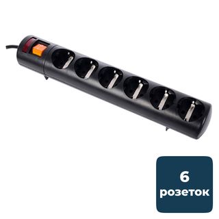 Сетевой фильтр Tripp-lite "High protection", 13А, 6 розеток, 1,5 м, черный / Сетевые фильтры