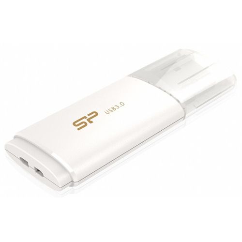 Silicon Power SP008GBUF3B06V1W, USB Flash Drive 8GB "B06", USB3.0, белый