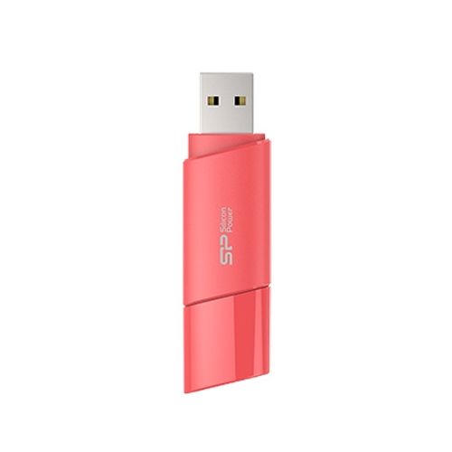 Silicon Power SP004GBUF2U06V1P, USB Flash Drive 4GB "U06", розовый