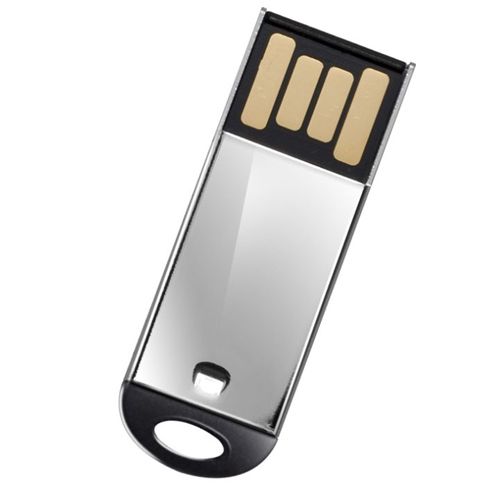 USB-флешка 4 Gb, Silicon Power "Touch 830", USB 2.0, серебристая