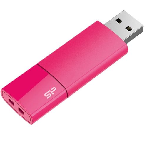 USB-флешка 4 Gb, Silicon Power "Data U05", USB 2.0, фуксия