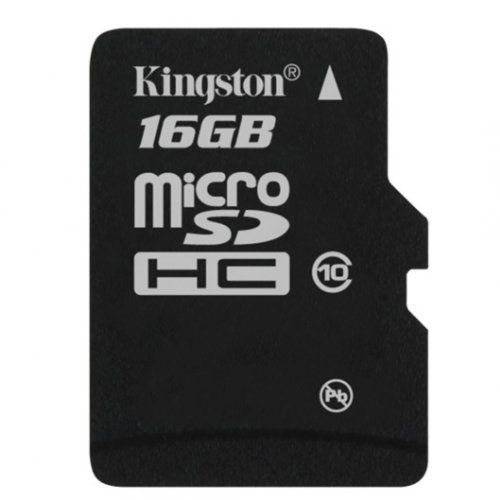 Купить Карта памяти 16 Gb, Kingston, micro SDHC, 10 класс скорости, без ...