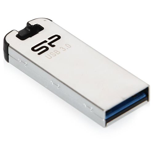 Silicon Power SP008GBUF3J10V1K, USB Flash Drive 8GB "Jewel J10", USB3.0, серебристый 