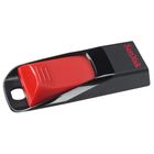 USB-флешка 8 Gb, SanDisk "Cruzer Edge", USB 2.0, черно-красная