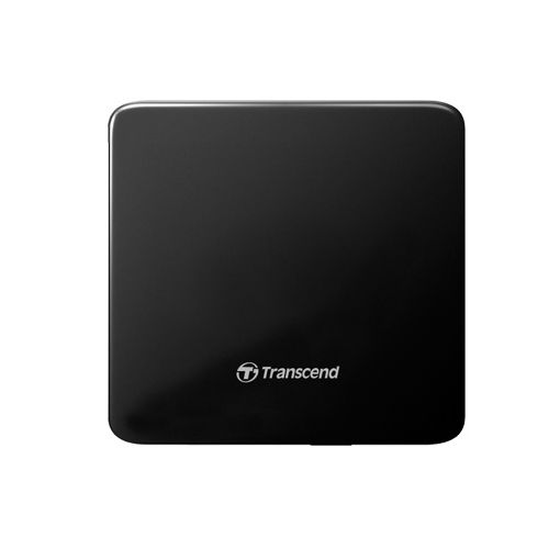 Оптический привод Transcend тонкий , CD-R/RW, DVD±R, DVD±RW, DVD±R DL и DVD-RA, USB, черный / Диски CD/DVD