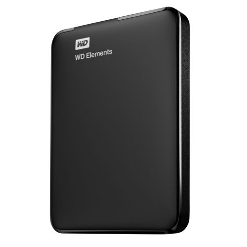 Жесткий диск 1 TB, Western digital ''Elements'', USB 3.0, HDD, черный / Внешние жесткие диски