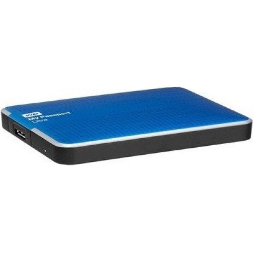 Жесткий диск 500 Gb, Western digital ''My Passport ultra'', USB 3.0 micro-B "мама", HDD, синий