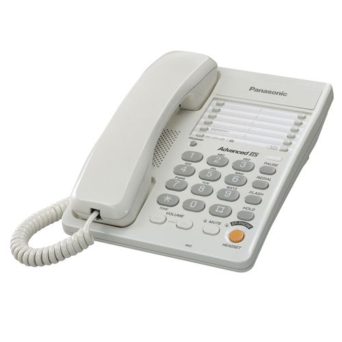 Телефон проводной Panasonic "KX-TS2363 CAW", белый / Телефоны проводные