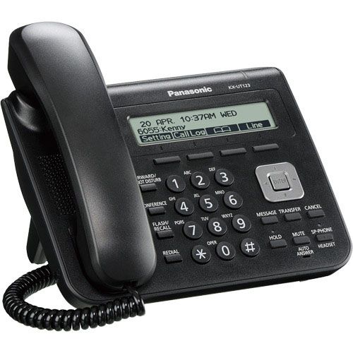 Проводной SIP-телефон KX-UT123RU-B / IP-телефоны