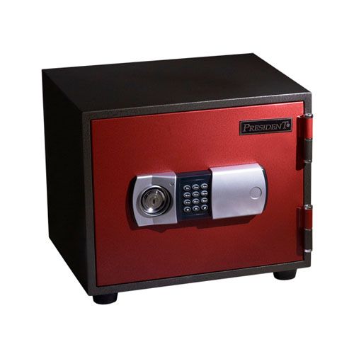 Огнеупорный сейф President LS1D-GT5, электронный код + ключ, 409*350*357 мм, 28 кг / Сейфы