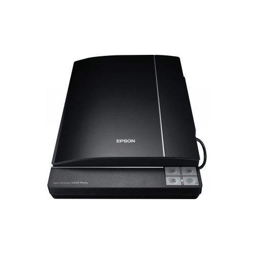 Сканер Epson Perfection V370 для фотографий и пленок, A4, 4800*9600 dpi, 48 bit, USB 2.0, планшетный / Сканеры