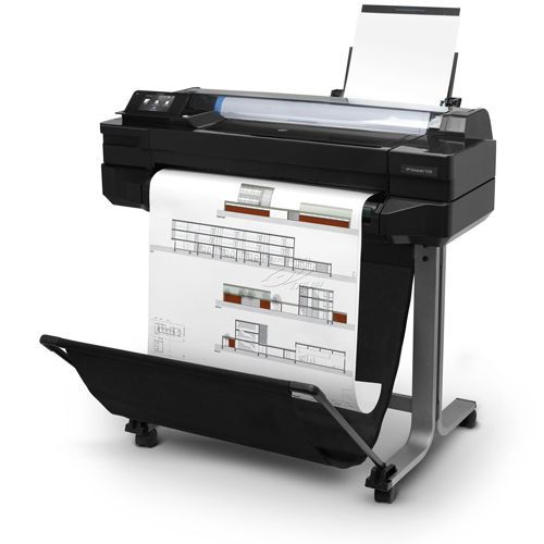 Широкоформатный принтер или плоттер HP "Designjet T520 24-in ePrinter" / Лазерные монохромные
