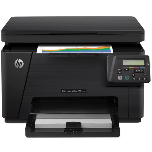 МФУ лазерное цветное HP Color LaserJet Pro M176n (принтер, копир, скан), A4, 16 стр./мин / Лазерные цветные №3