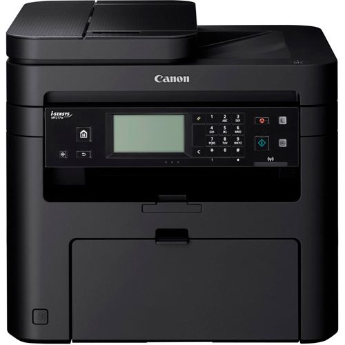 МФУ лазерное Canon i-SENSYS MF217w (печать, сканер, копир, факс), А4, 23 стр./мин, Wi-Fi, без кабеля / Лазерные монохромные