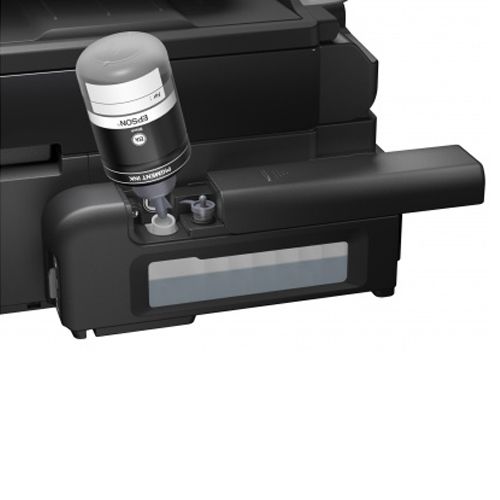 МФУ струйный монохромный Epson M200, А4, 1440*720 dpi, 34 стр/мин, с СНПЧ, без кабеля USB / Струйные №2 oe.kz МФУ струйный монохромный Epson M200, А4, 1440*720 dpi, 34 стр/мин, с СНПЧ, без кабеля USB / Струйные №2