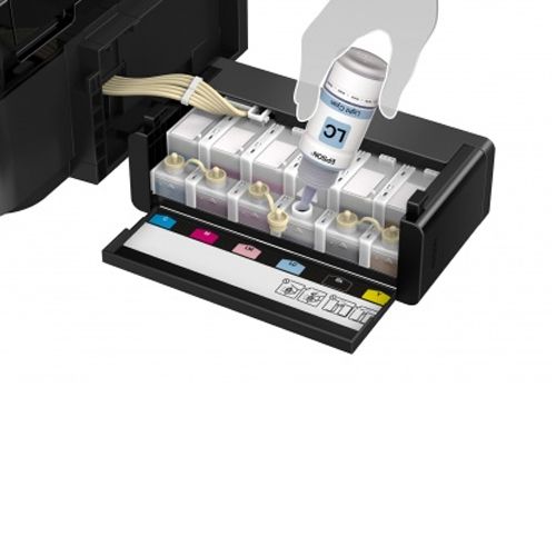 МФУ струйный цветной Epson L850, А4, 5760*1440, 37 стр/мин, с СНПЧ, печать на CD/DVD, без кабеля USB / Струйные №2