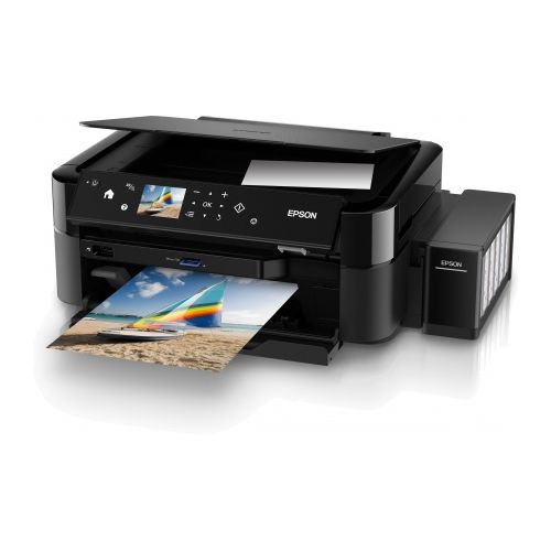 МФУ струйный цветной Epson L850, А4, 5760*1440, 37 стр/мин, с СНПЧ, печать на CD/DVD, без кабеля USB / Струйные №3