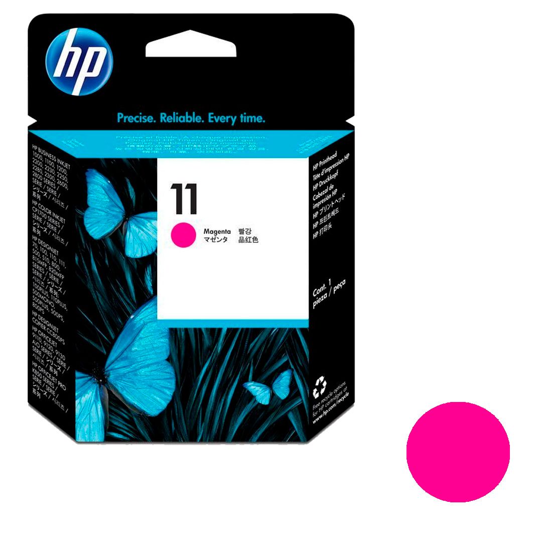 Печатающая головка HP №11 (C4812A), для Business Inkjet 2200/2250/DJ 500/510/800/810, пурпурная / Чернила
