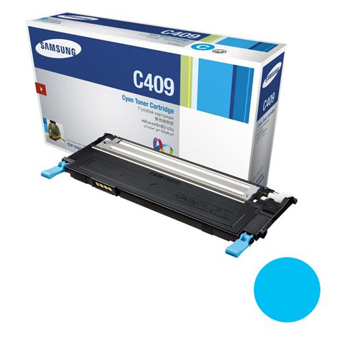 Картридж оригинальный Samsung CLT-C409S для CLP-310/315/CLX-3170/3175, голубой / Картриджи  цветные