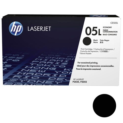 Картридж оригинальный HP LJ P2055/P2035, CE505L, 1K, черный / Картриджи  черные