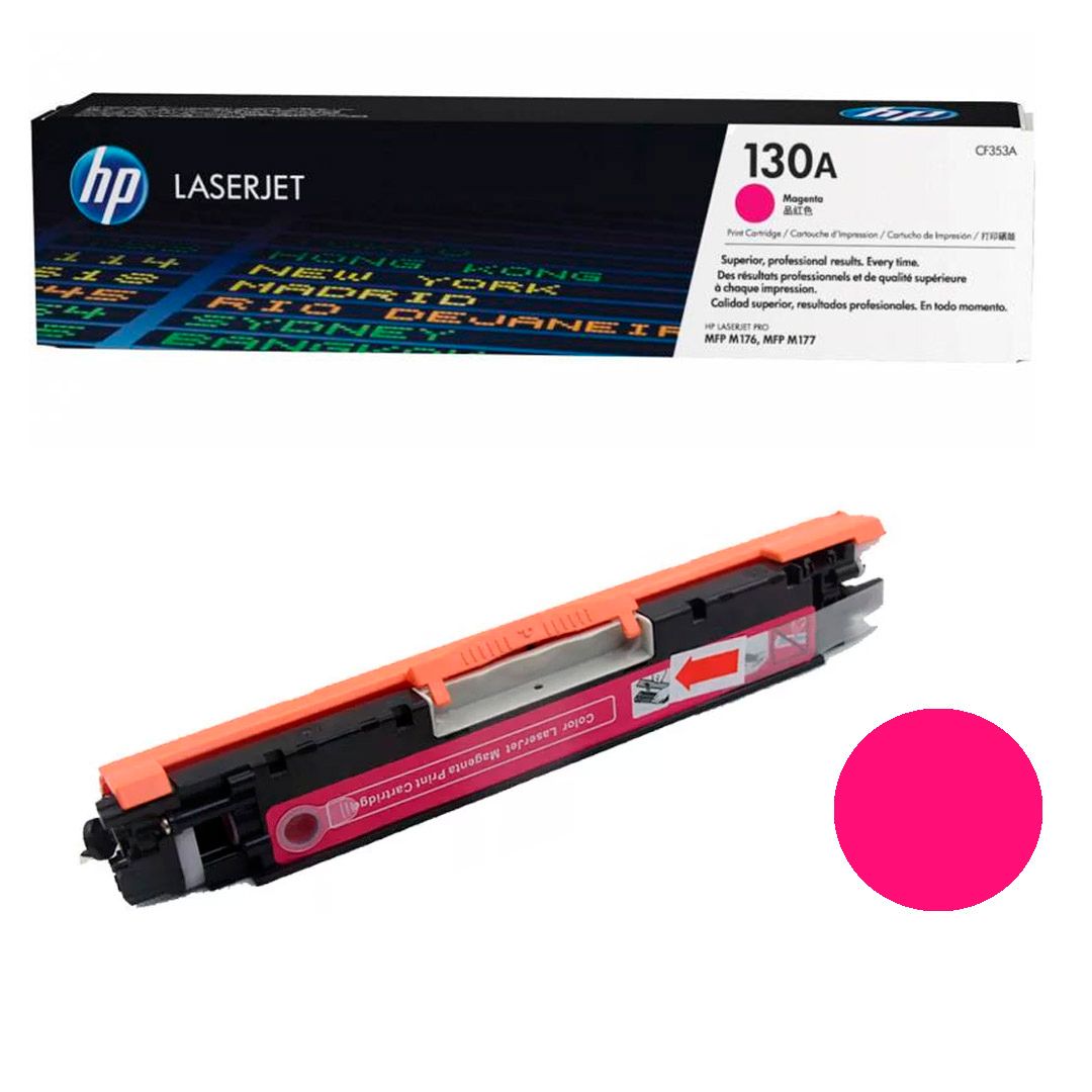 Картридж оригинальный HP CF353A для CLJ Pro MFP M176N/M177FW, пурпурный / Картриджи  цветные