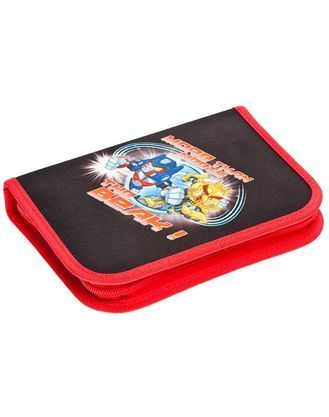 Пенал Hatber "ANGRY BIRDS_ТРАНСФОРМЕРЫ", 1 отделение на молнии, 2 ткань, 20*13,5 см  / Подарки и сувениры