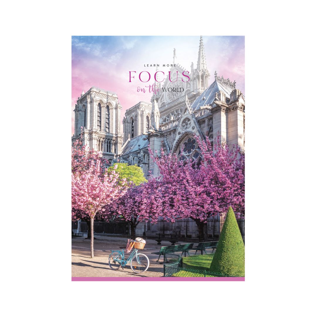 Тетрадь ArtSpace "Путешествия. Focus on the world", A4, 80 листов, в клетку, на скрепке / Тетради №4 oe.kz Тетрадь ArtSpace "Путешествия. Focus on the world", A4, 80 листов, в клетку, на скрепке / Тетради №4