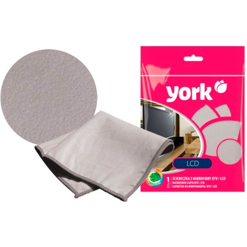 Салфетки для ухода за экранами York LCD, из микрофибры, 30*30 см / Чистящие средства для оргтехники