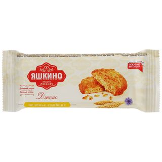 Печенье сдобное Яшкино "Дженс", 180 гр / Печенье, вафли, крекеры
