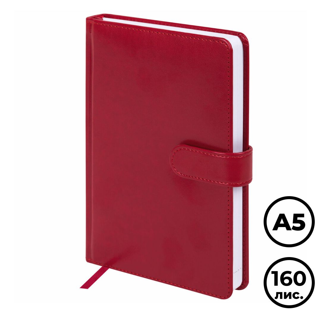 Ежедневник недатированный Galant "Ritter", А5, 160 л, кожзам, красный / Ежедневники недатированные oe.kz Ежедневник недатированный Galant "Ritter", А5, 160 л, кожзам, красный / Ежедневники недатированные
