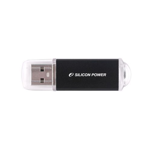 USB-флешка 4 Gb, Silicon Power "Ultima II", USB 2.0, черная
