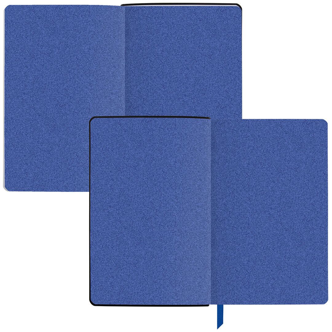 Ежедневник недатированный Brauberg Vista "Blue flowers", А5, 136 л, кожзам / Ежедневники недатированные №11