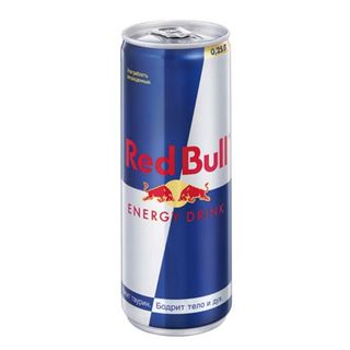Напиток энергетический Red Bull, 0,25 л, жестяная банка / Напитки и энергетики