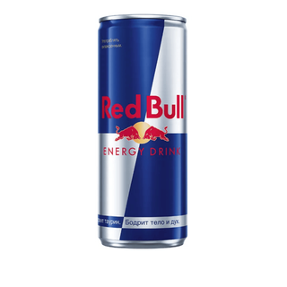 Red Bull энергетикалық сусыны, 0,25 л, қаңылтыр банка / Сусындар мен энергетиктер