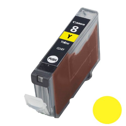 Картридж совместимый Canon CLI-8Y для Pixma IP3300/3500/42004500/5200/5300 и MX/MP/IX, желтый / null