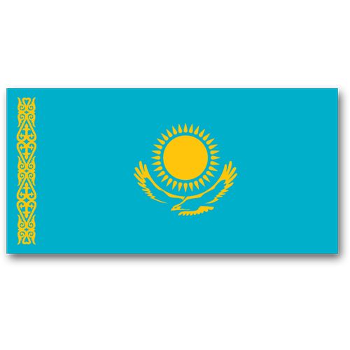 Государственный Флаг РК, 1*2 м / Государственные символы