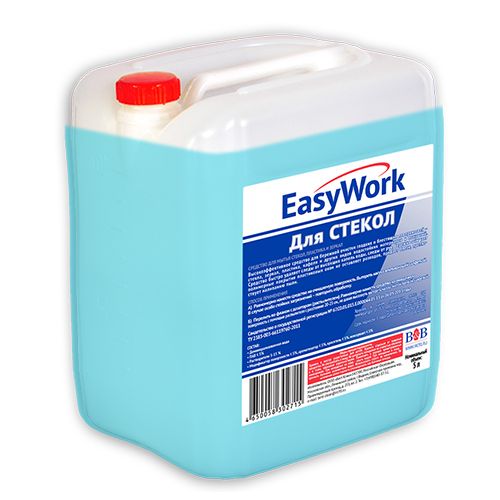 Средства для мытья стекол Easy Work 5000 мл / Средства для мытья стекол oe.kz Средства для мытья стекол Easy Work 5000 мл / Средства для мытья стекол