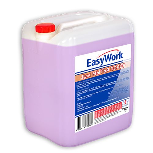 Средства для мытья полов Easy Work, 5000 мл / Чистящие средства oe.kz Средства для мытья полов Easy Work, 5000 мл / Чистящие средства