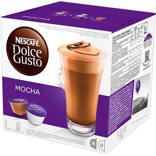 Капсулы Nescafe Dolce Gusto, Mokka, 16 капсул / Кофе и чай в капсулах