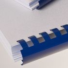 6 мм. Синие пружины для переплета, для сшивания до 25 листов