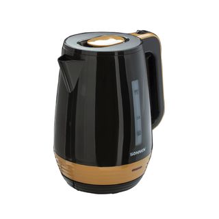 Электрлік шәйнек Sonnen KT-1776, 1,7 л, пластик, қара/қыша түсті / Шәйнектер